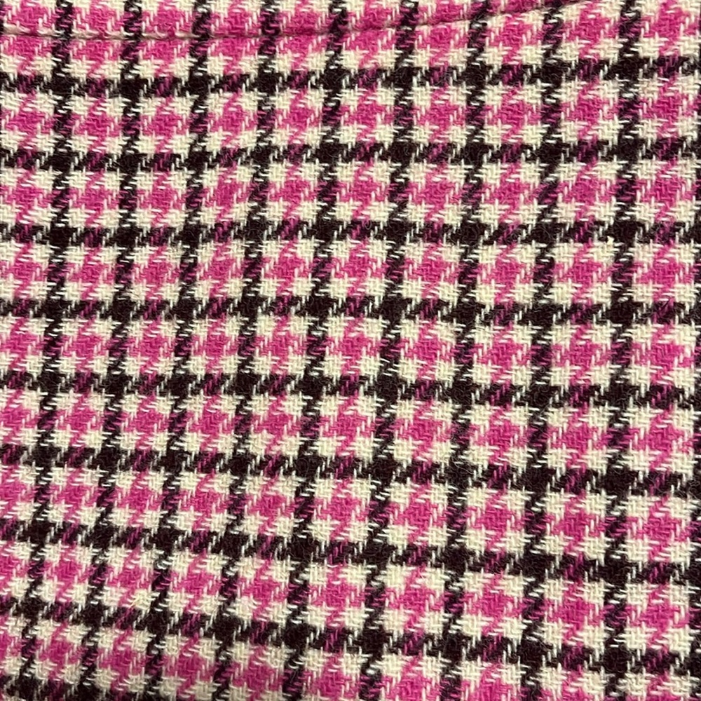 J.Crew Houndstooth Wool A-line Skirt - Size 6 - Picture 7 of 7